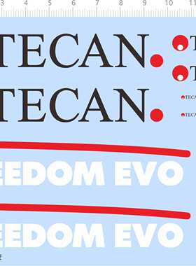 72572整版胶 TECAN FREEDOM EVO 模型水贴