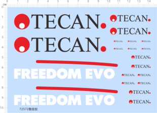 72572整版胶 TECAN FREEDOM EVO 模型水贴纸现货