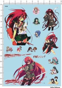 Blaze Eye 10814 痛车模型去底水贴 灼眼 1036 Syana