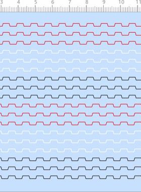 66773整版胶无比例线条曲线敢达水贴敢达水贴纹身印花水贴纸现货