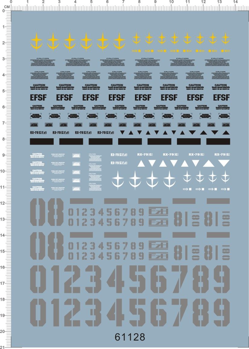 61128-B007 RX-79G EZ8 gd水贴111