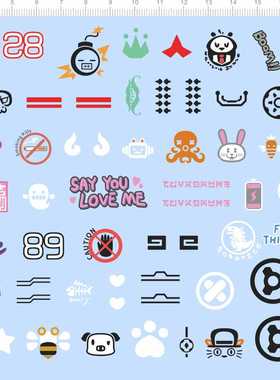 68394整版胶love炸弹speed up兔子surprse猪cosmo wave骷髅头蜜蜂