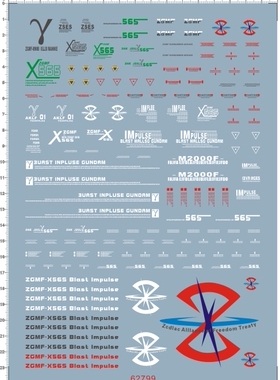 62799-@1001 PG ZGMF-X56S Blast Impulse gd水贴纸2