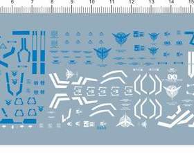 5959 3855 HG 00 RAISER 00R seven sword G 七剑gd水贴金属贴111