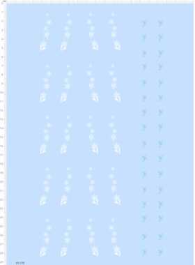 81139整版胶冰雪奇缘冰天雪地公仔手办娃娃标签定制雪花水贴纸A4