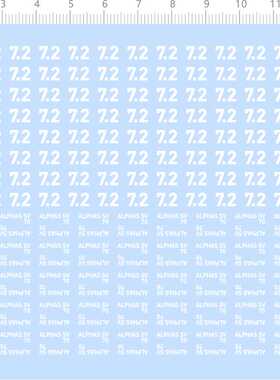 74625整版水贴 7.2 ALPHAS SV 70 渔具渔轮水滴轮定做打印六月