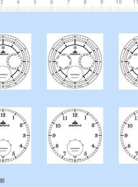 72622整版胶 ZHENG XIN 仪表盘 模型水贴