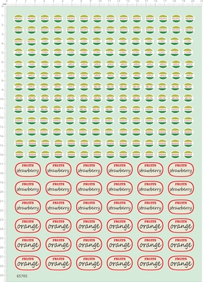 65705 LEMON APPLE BANANA FRUITS STRAWBERRY FRUITS ORANEG水果