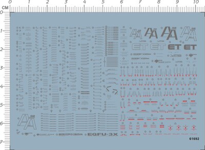 61692 62227 4779 HG STRIKE FREEDOM 强袭自由gd水贴金属贴2