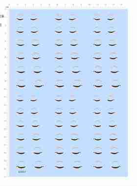 82937手办模型眼睛YONI睡衣版单独图案水贴不干胶独立胶位现货