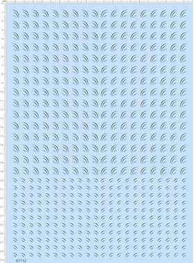 67112整版胶1/6狐狸面具眉毛比例模型人偶眼睛水贴纸定做订做现货