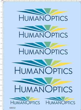 68032整版胶HUMANOPTICS比例模型车剪纸水贴纸定做订做定制水转印