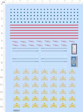 68661整版胶special thanks mickey朱勝忠眼珠眼睛39号眼睛水贴纸