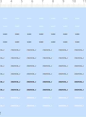 72614整版胶 XJQGC 320Li 水贴纸 模型水贴