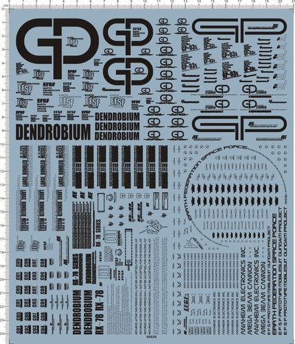 60656-1A02 HG 1/144 GP03D gd水贴纸111