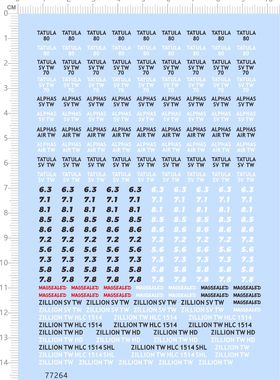 77264整版水贴 渔轮 水滴轮 电锯 渔具 定制打印个性2401模型