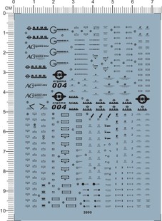 178 Ver.2 A6406 gd水贴22 5999 Gundam