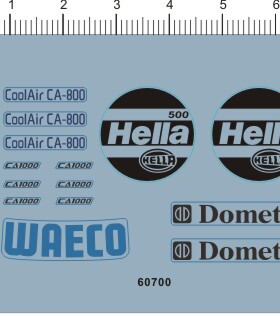 60700-A2914 hella coolair ca-800 ca1000 waeco dometic 水贴