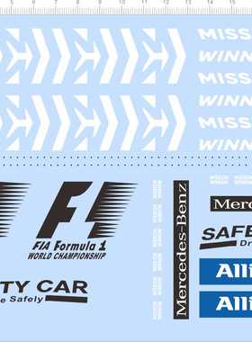 70555整版1/18法拉利FERRARI一级方程式mission安全车safety car