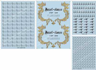 5084 dozef elsner hkstart elsner JF吉他道具琴乐器音符水贴1