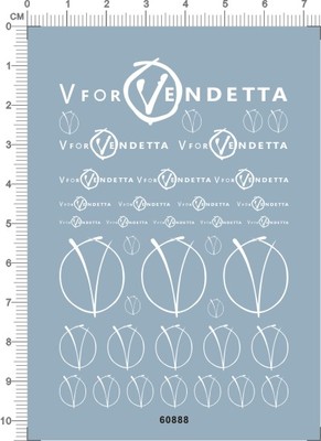 60888-A3611 v for vendetta V字仇杀队水贴