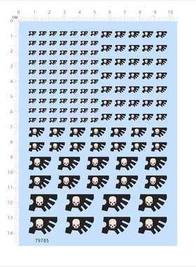 79785战棋旗ANGELS OF ABSOLUTION 'TRANSFER SHEET模型水贴2404