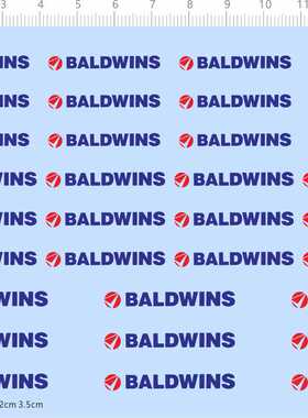 77439 3cm 3.2cm 3.5cm  BALDWINS 模型水贴定制打印2402