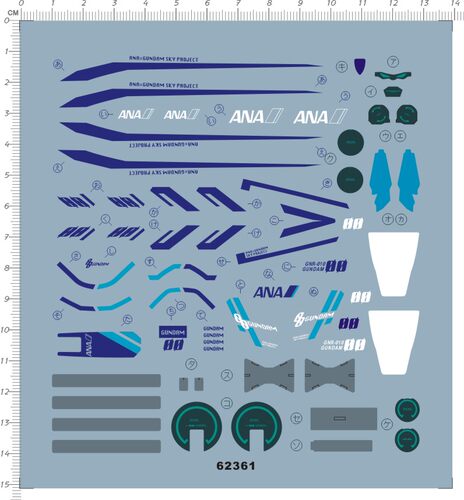 62361 MG ANA 00 raiser 00r 全日空限量限定gd水贴111