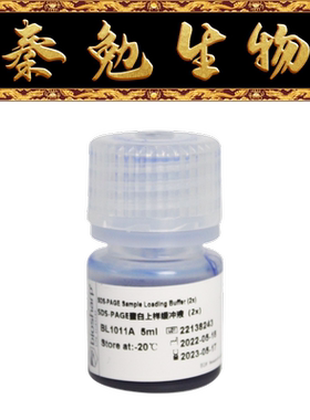 Biosharp白鲨 BL1011A SDS-PAGE蛋白上样缓冲液(2X)
