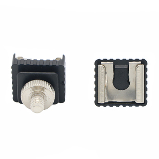 相机闪光灯热靴转换器 闪光灯底座 插座 冷靴座1/4螺丝转接热靴座