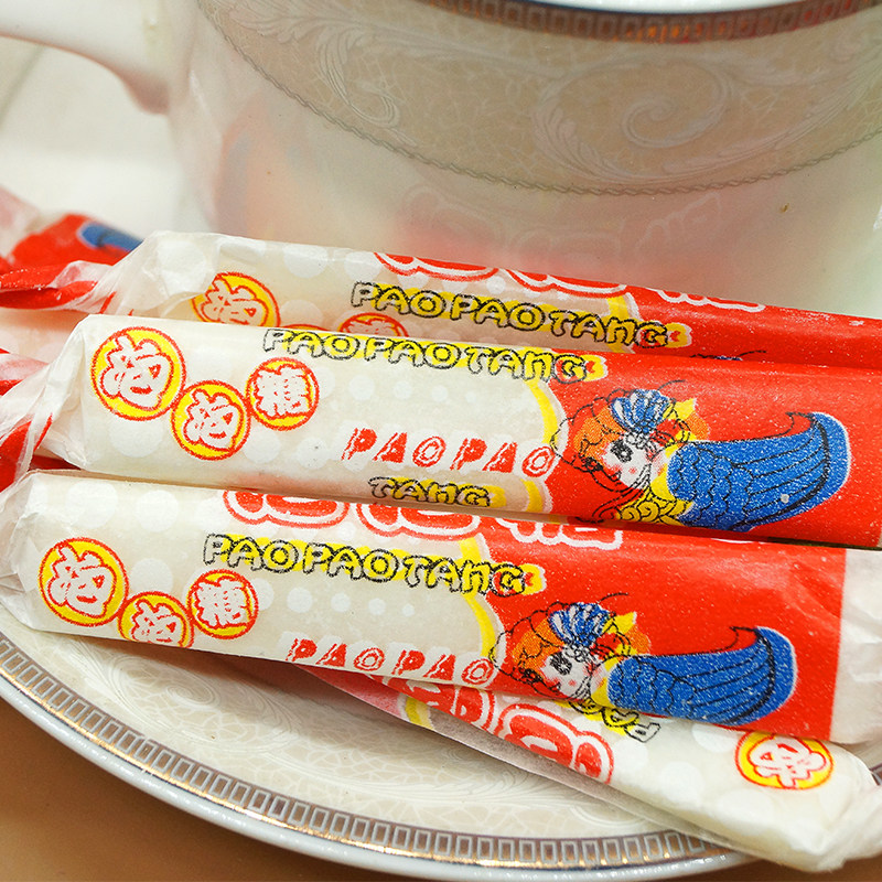 航发泡泡糖300g长条口香糖80后90怀旧糖果童年儿时小时候零食回忆