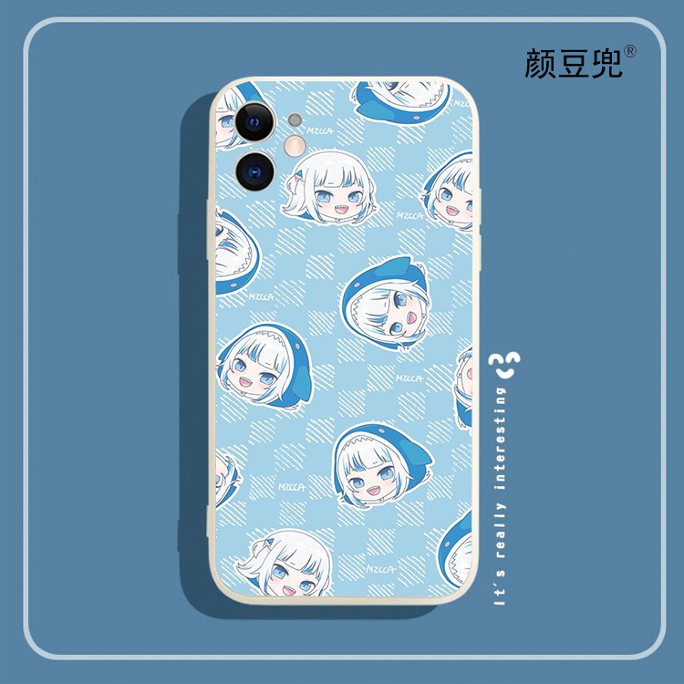 苹果鲨鱼古拉iphone11适用手机壳