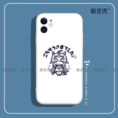 赛马娘 小栗帽芦毛灰毛手机壳iPhone13适用12 Pro苹果11 XS MAXR