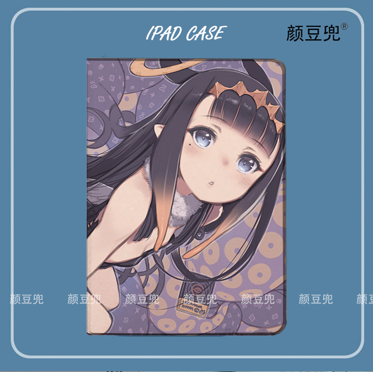 hololive一伊那尔栖ipad10.2适用air45保护套pro11笔槽mini56华为