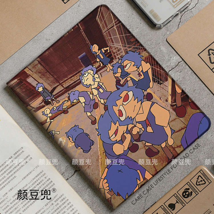 EVA凌波丽 福音战士ipad10.2适用于air4/5 10.9保护套matepad pro12.9 Air3笔槽mini5/6小米5/6pro11华为荣耀