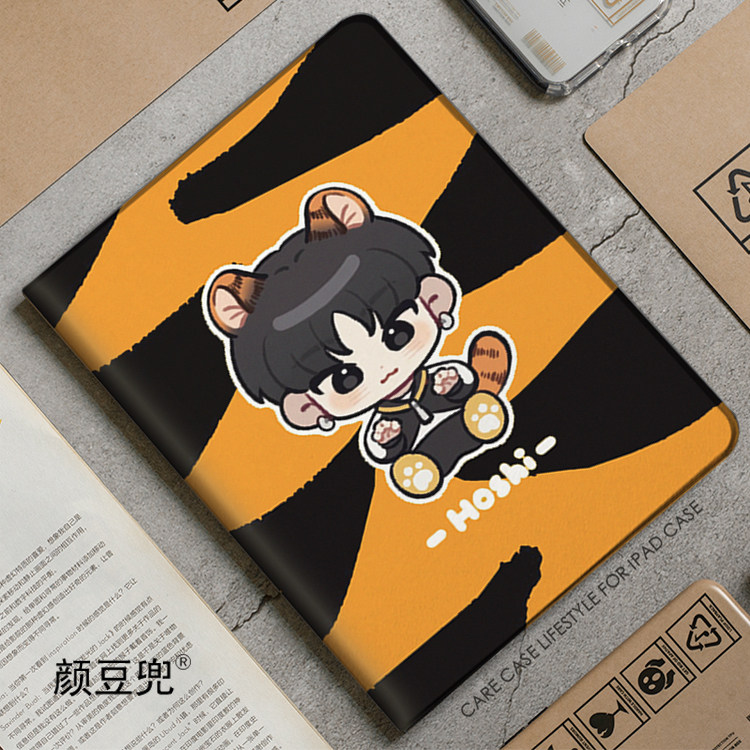Seventeen老虎Hoshi权顺荣ipad10.2适用air4/5保护套matepad pro12.9带笔槽mini56 7小米6 7Pro旋转Air13华为图片