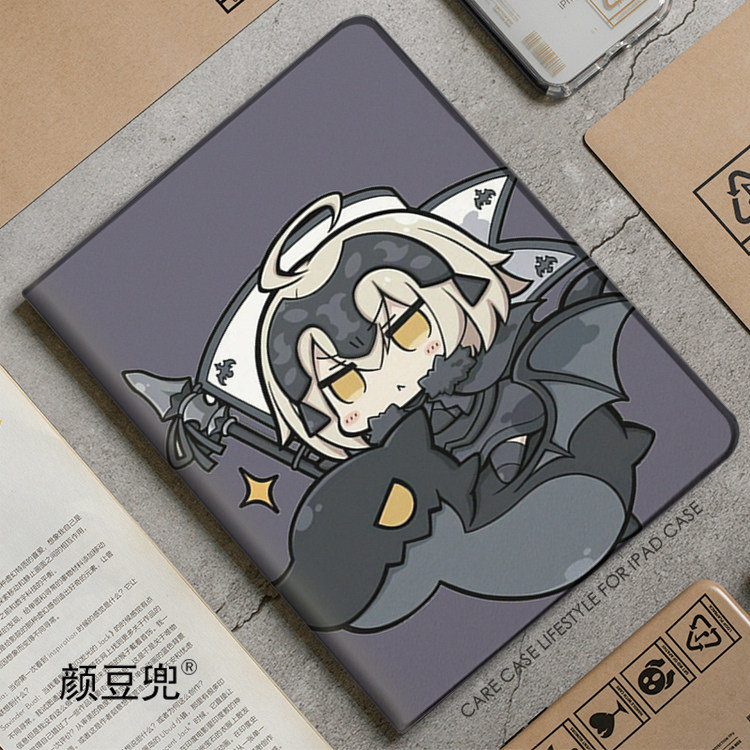 Fate吾王FGO Saber黑化ipad10.2适用air45第十代10.9保护套matepad pro12.9笔槽mini5/6小米5/6pro11荣耀V8壳图片
