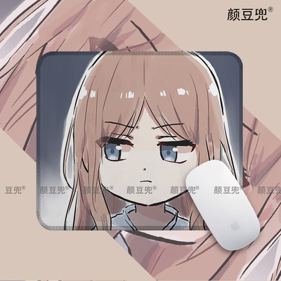 MyGo素音小表情搞笑 爱音鼠标垫 防滑锁边学生党办公室通用桌垫软