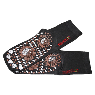 泗玥泗滨砭石袜子足底按摩穴位方便穿戴保暖足疗冬季适用玄黄砭石