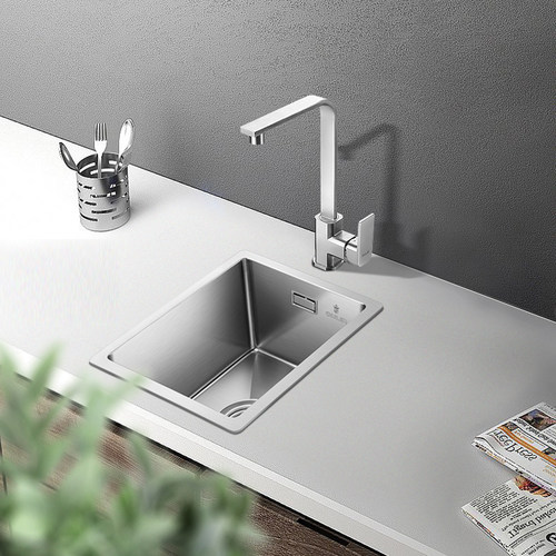 欧琳水槽手工加厚不锈钢