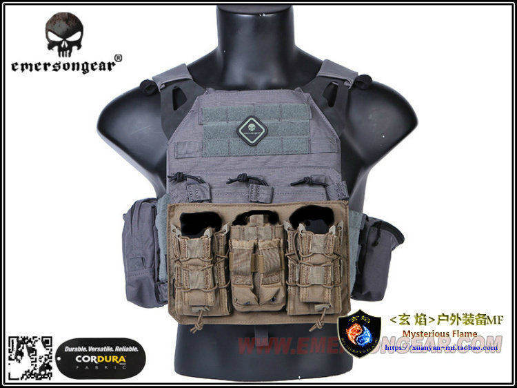 Emersongear/爱默生 攻击者款战术背心多功能前面板包MOLLE适用版