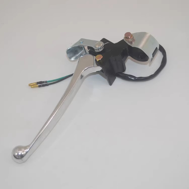 适用 宗申(ZT4)(MO悦)摩悦ZS125T-38 ZS125ET后刹车手把 手柄总成