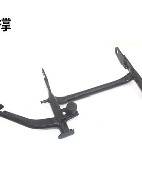 适用林海雅马哈LH100T 110T踏板摩托车酷奇S5 S9大撑正支架正脚架