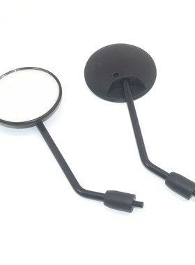 适用雅马哈摩托车复古GT150后视镜JYM150-8A JYM125-3F天俊改装镜