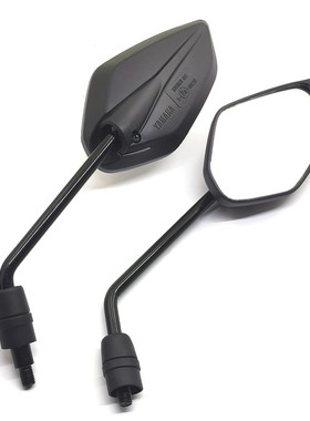 适用雅马哈踏板车JYM125T-A-2-3旭鹰AS福喜巡鹰福颖后视镜反光镜