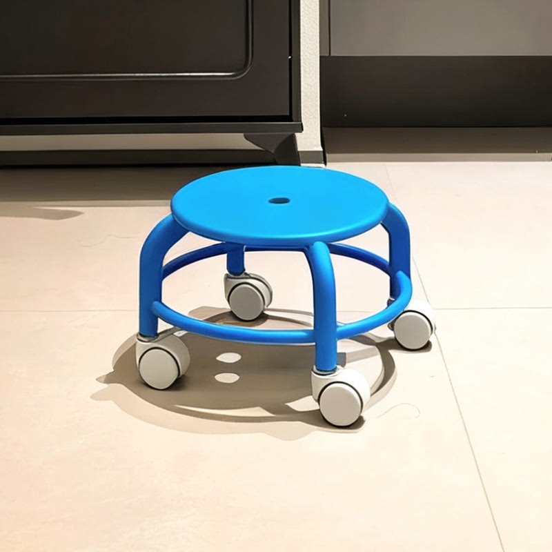 多巴胺万向轮小凳子家用结实耐用小矮凳大人坐换鞋凳滑轮移动凳子