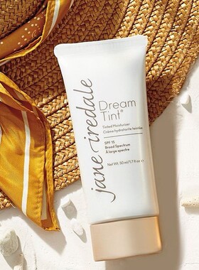 新Jane Iredale珍爱Dream Tint SPF15水光泽饰底乳/ 隔离霜