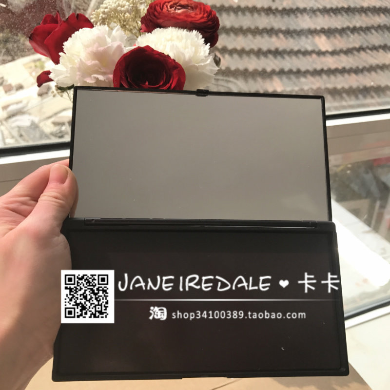 DIY钱包长条形眼影空盘磁铁盒腮红口红唇彩眉粉分装压盘盒子空盒