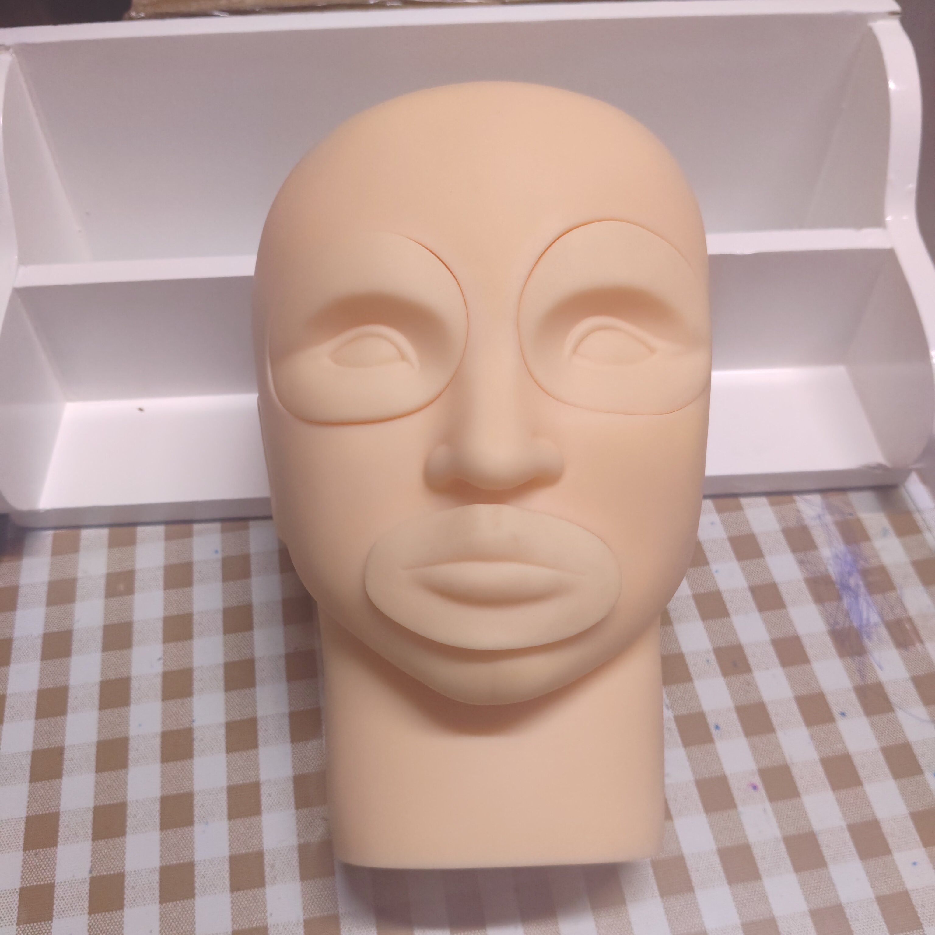 纹绣3D立体硅胶模具纹眉纹眼线美甲工具