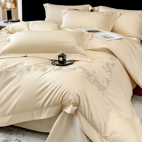 A类200支长绒棉纯棉轻奢四件套